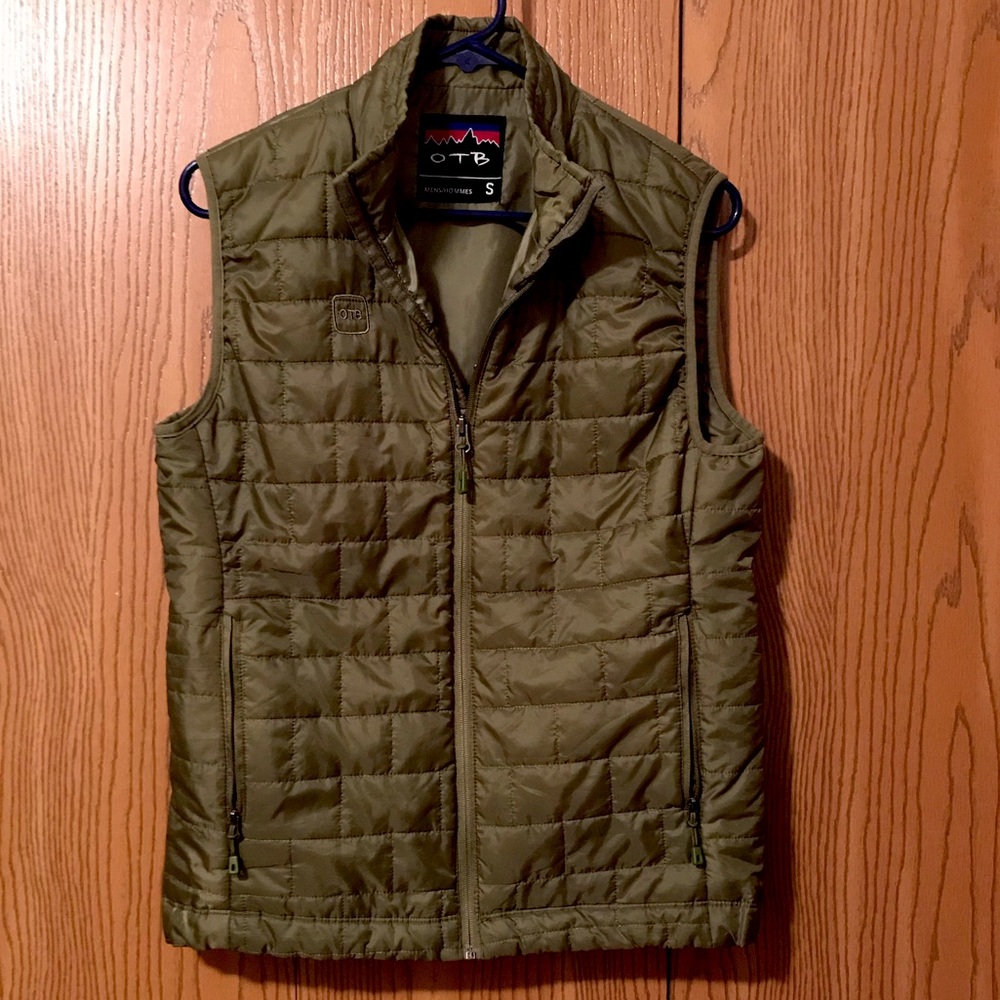 OTB  Zip -front vest , size S